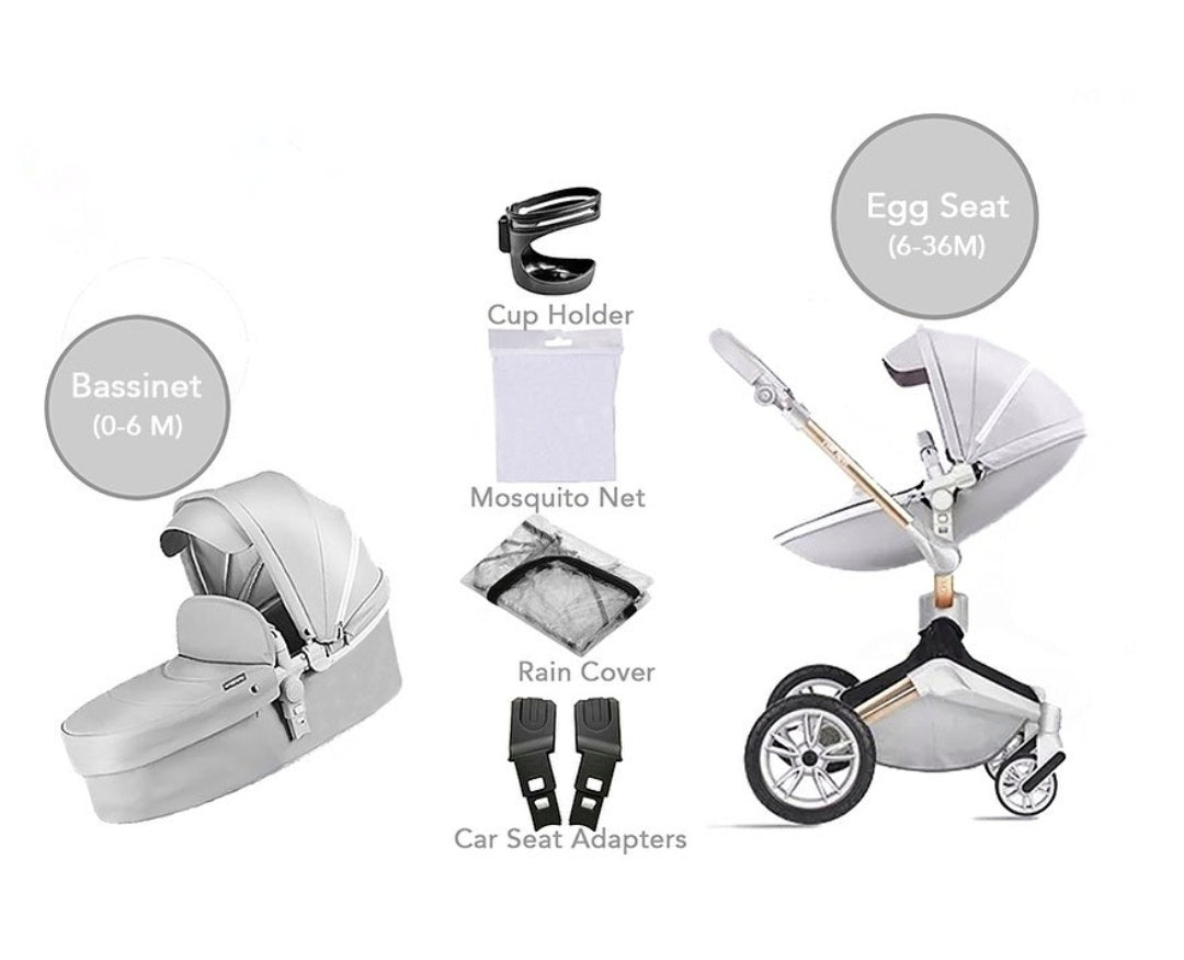 hot mom egg stroller High Landscape 360° Hot Mom & Cool Dad Stroller