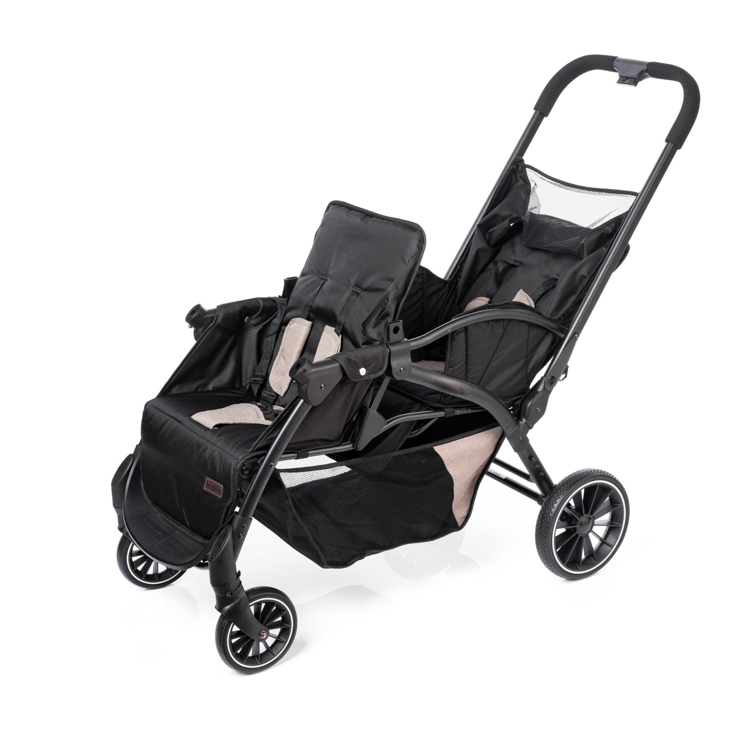 Kidilo Tandem Back & Front Twin Stroller image 5