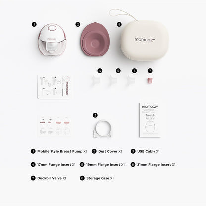 Momcozy M6 Single Breast Pump Hands Free