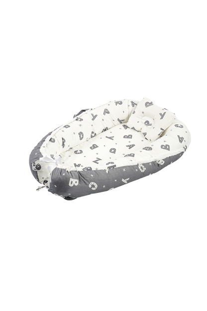 Emerald Baby sleeping pod alphabet