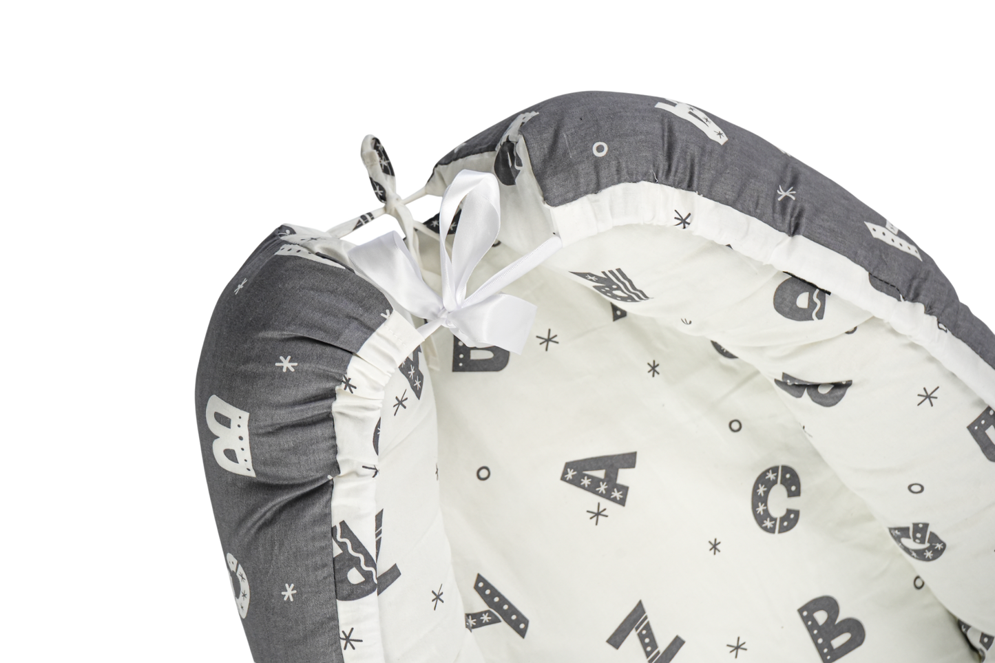 Emerald Baby sleeping pod alphabet