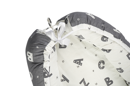 Emerald Baby sleeping pod alphabet