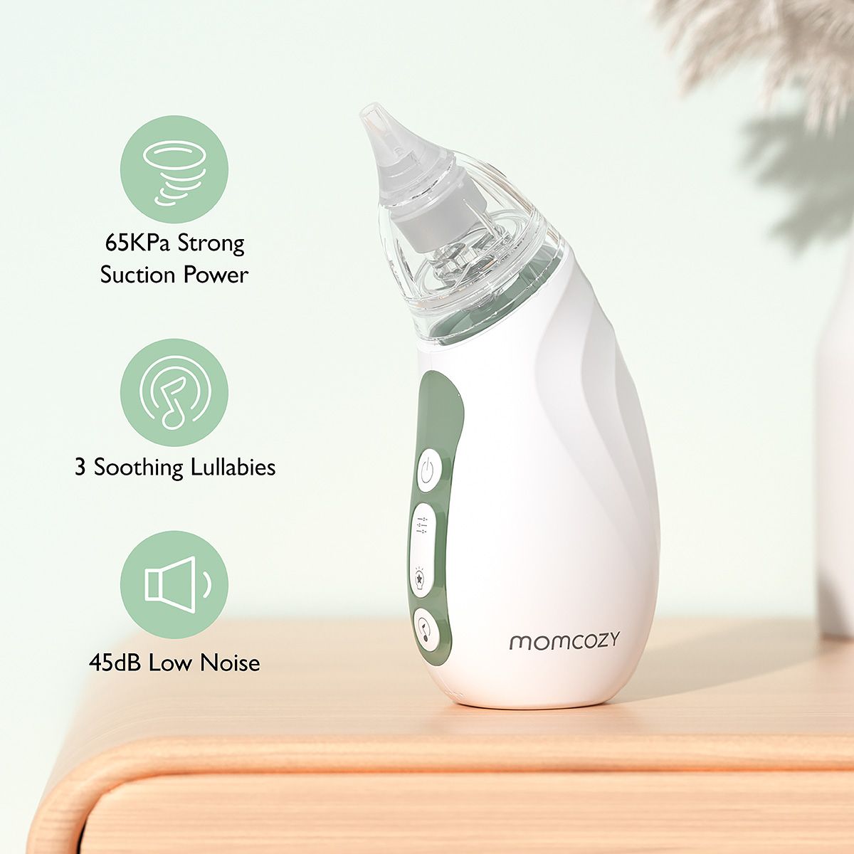 Momcozy Baby Nasal Aspirator - Long Battery Life