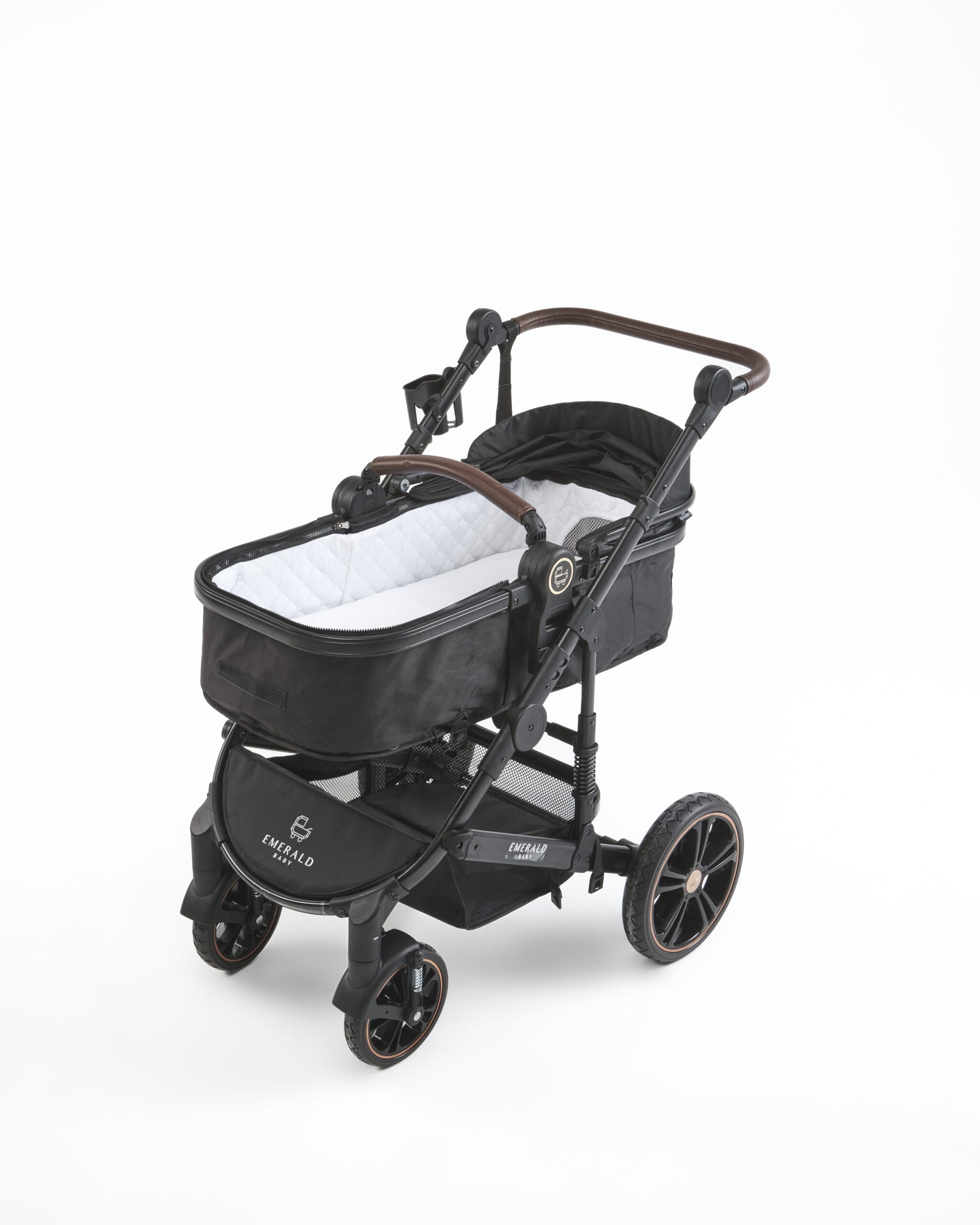 3 in 1 Emerald Baby Black on Black Travel System image 8