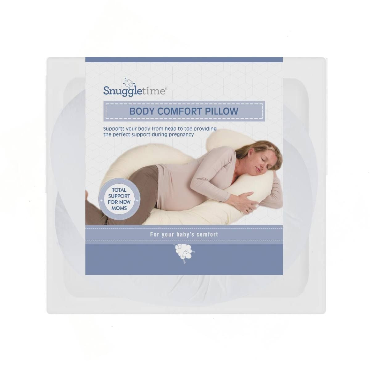 Snuggletime Body Comfort Pillow White image 1