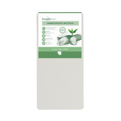 Snuggletime Bamboopaedic Mattress - Standard Cot image 0