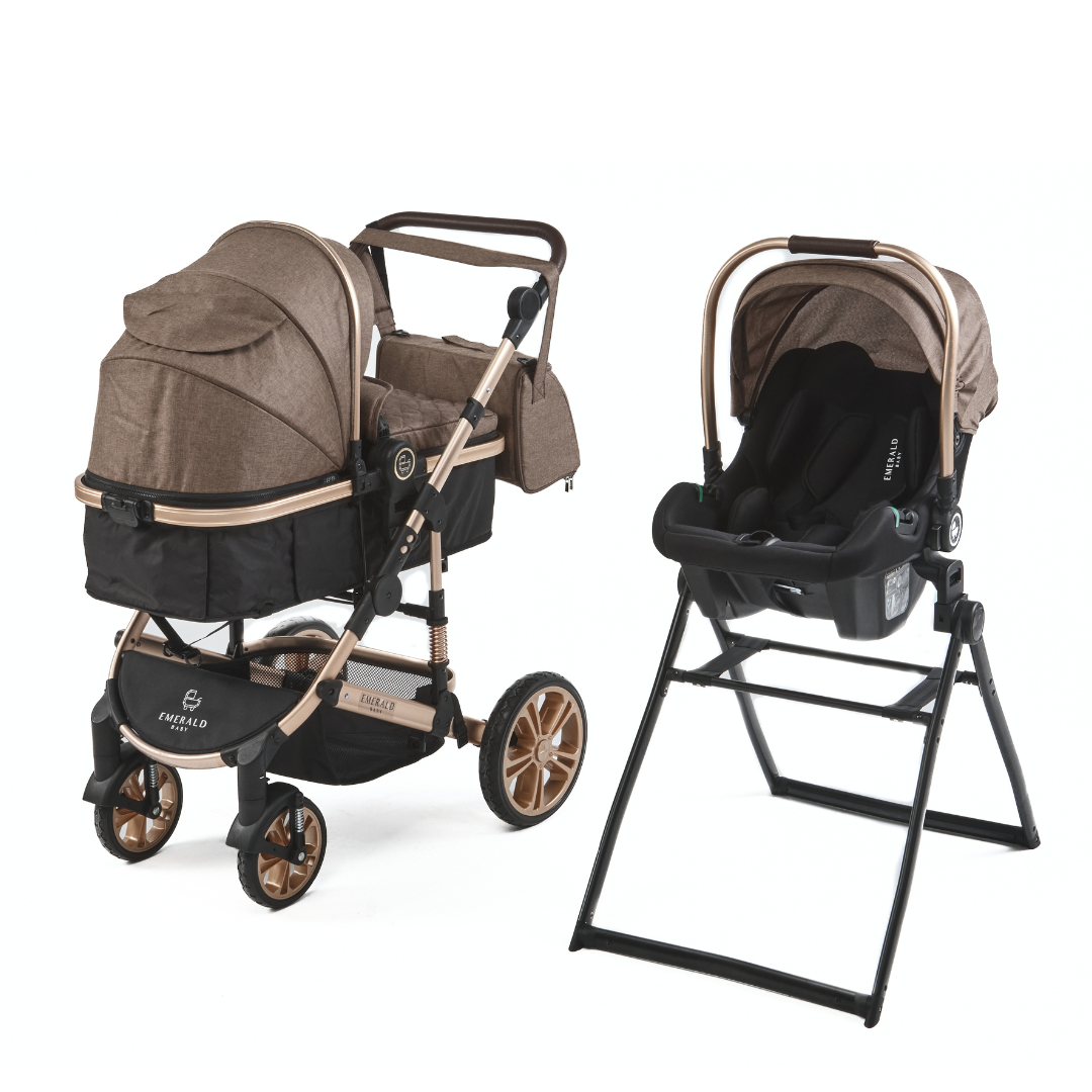 3 in 1 Emerald Baby Gold Rush Travel System image 3