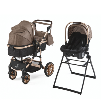 3 in 1 Emerald Baby Gold Rush Travel System image 3
