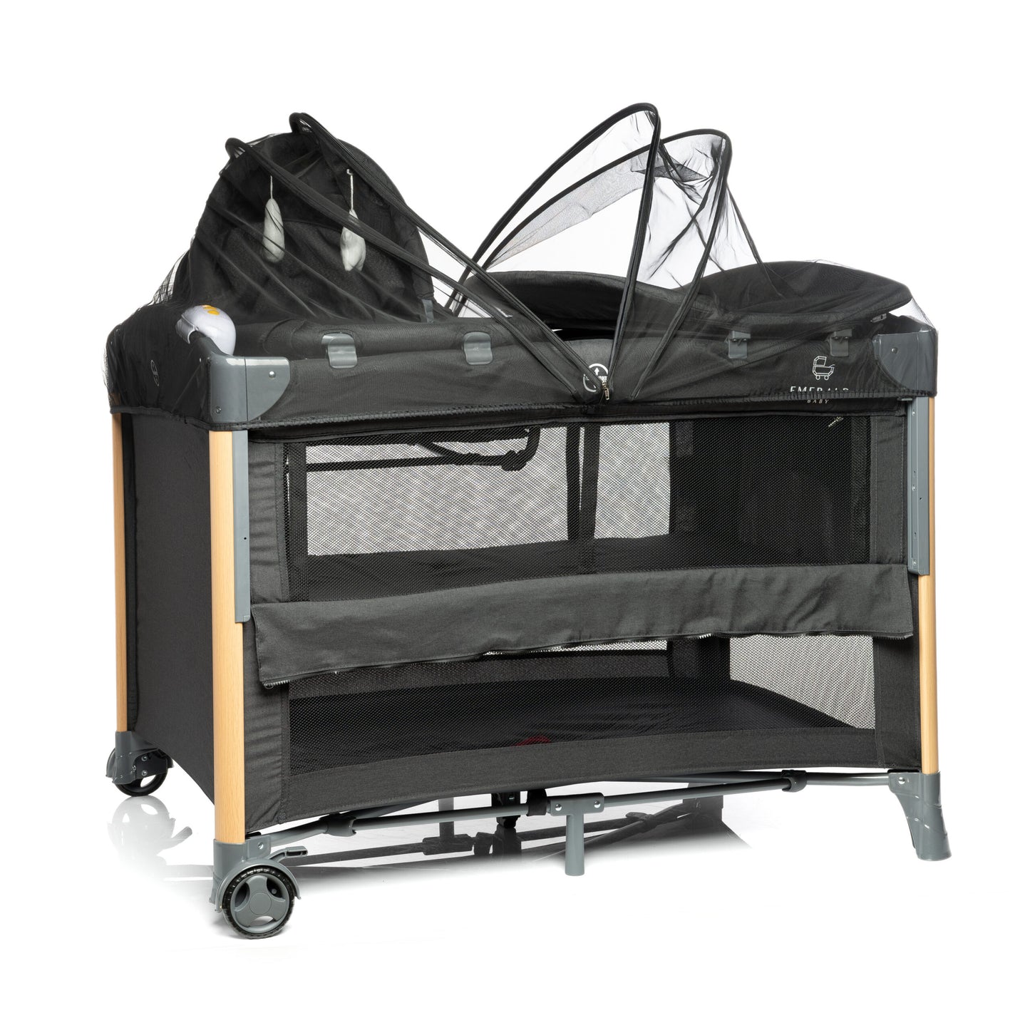 Emerald Baby Layla Co Sleeper Large Camp Cot image 3