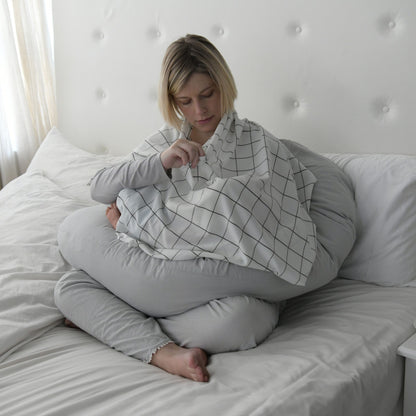 Snuggletime Body Comfort Pillow Grey image 2