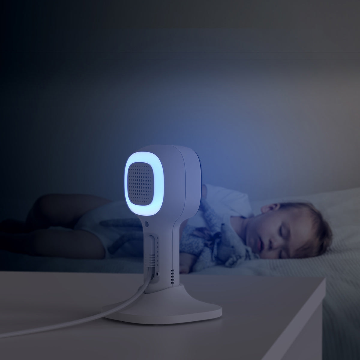 Hubble Connected  Nursery Pal Cloud 5” Smart Baby Monitor with night light image 4
