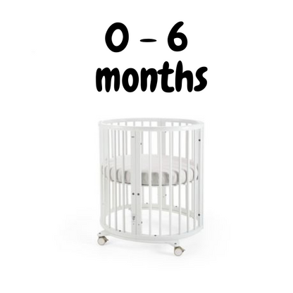 Baby's Closet All Stages Crib (White) PLUS Mattresses and 2 Sheets image 2