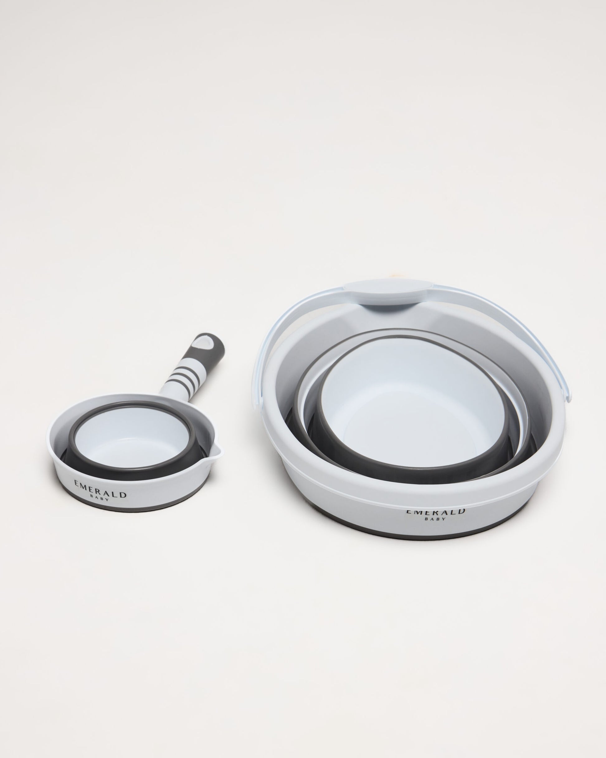 4pc Emerald Baby Folddable Bath Set image 4