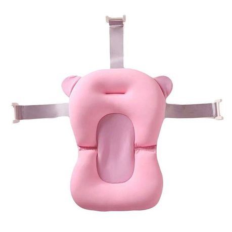 Baby Newborn Bath Support Cushion - Pink image