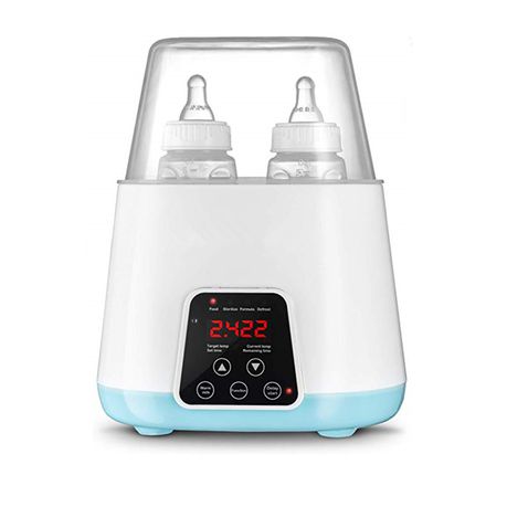 2 Pack Tommee Tippee 260ml Bottles + Electric Bottle Warmer & Sterilizer image 2