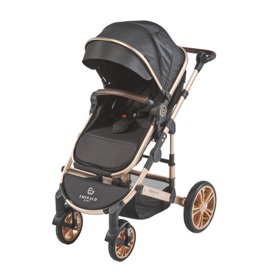 2 in 1 Emerald Baby Gold Rush Stroller with Nappy Bag image 1