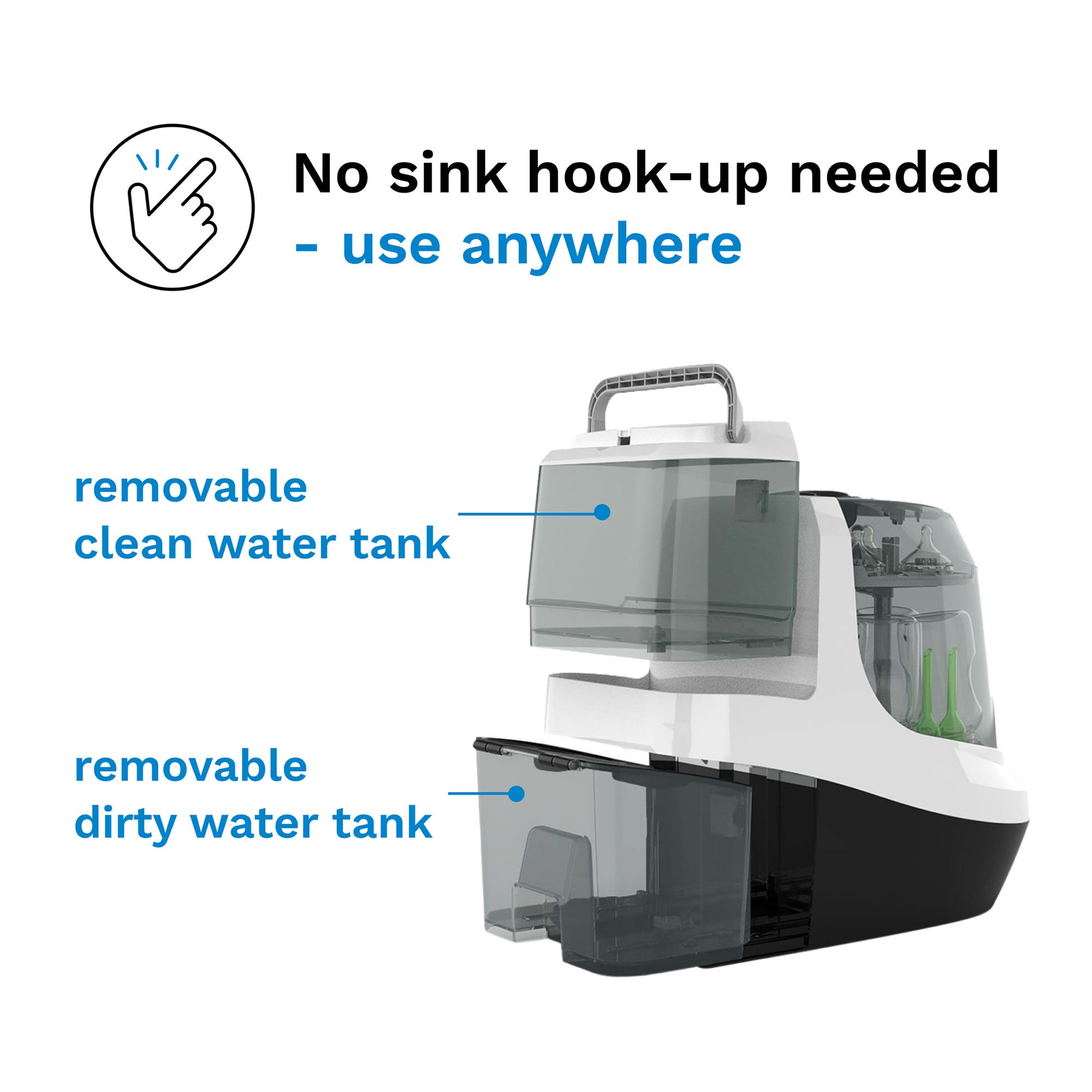 Baby Brezza - Bottle Washer Pro - All In One Washer, Steriliser, Dryer image 4