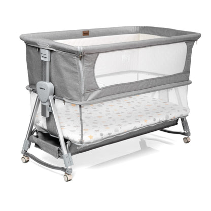 2 in 1 Babytime LARGE Co Sleeper with SECOND LEVEL to Last Longer + Swing Feature image 0