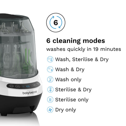 Baby Brezza - Bottle Washer Pro - All In One Washer, Steriliser, Dryer image 7