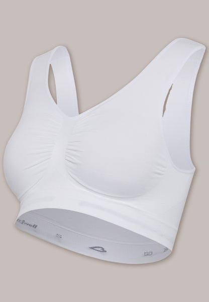 Carriwell Seamless Maternity Bra - White, Medium image
