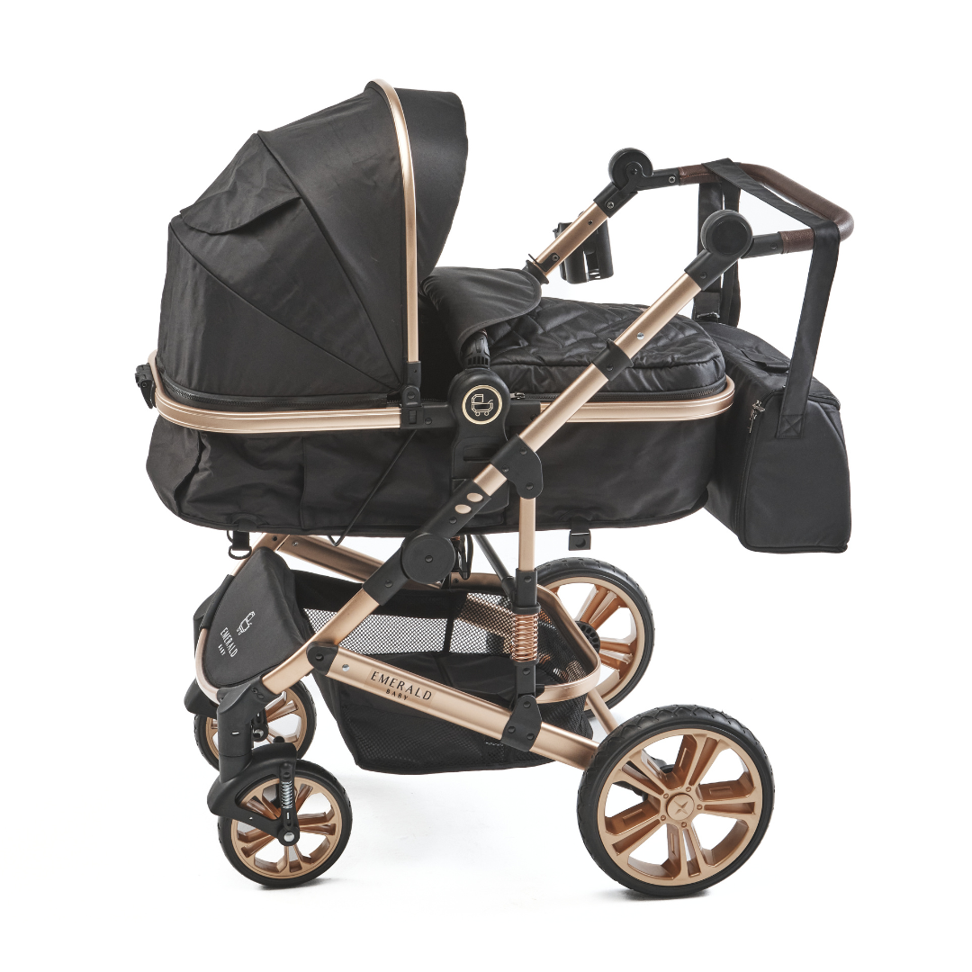 2 in 1 Emerald Baby Gold Rush Stroller with Nappy Bag image 0