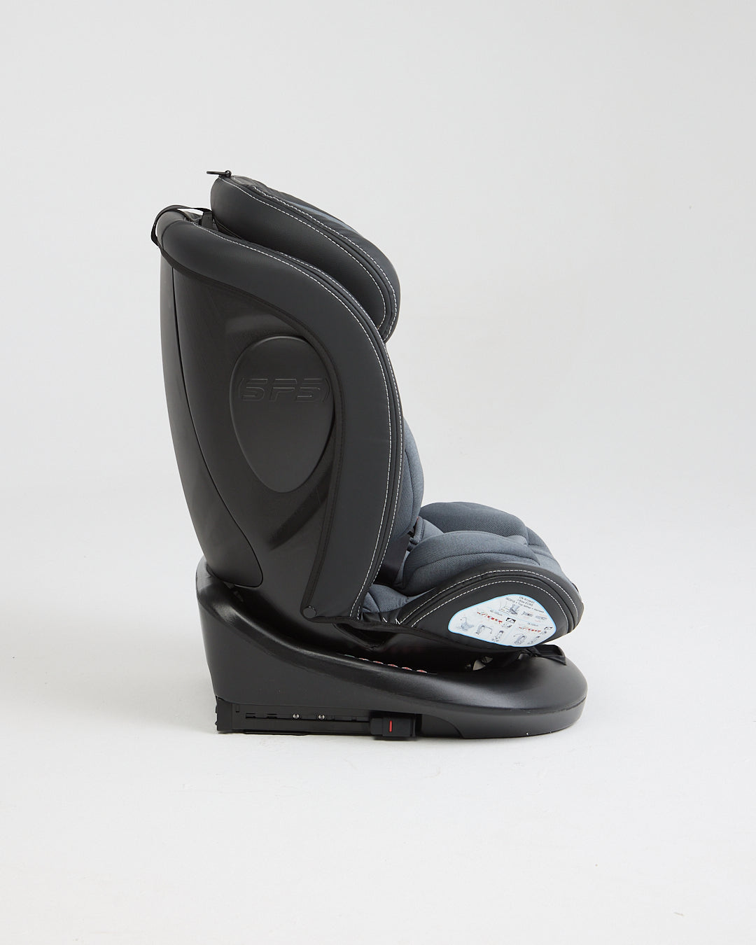 360° ROTATE Emerald Baby SILVERSTONE Car Seat with I-SIZE isofix base and Leather Finishes image 9