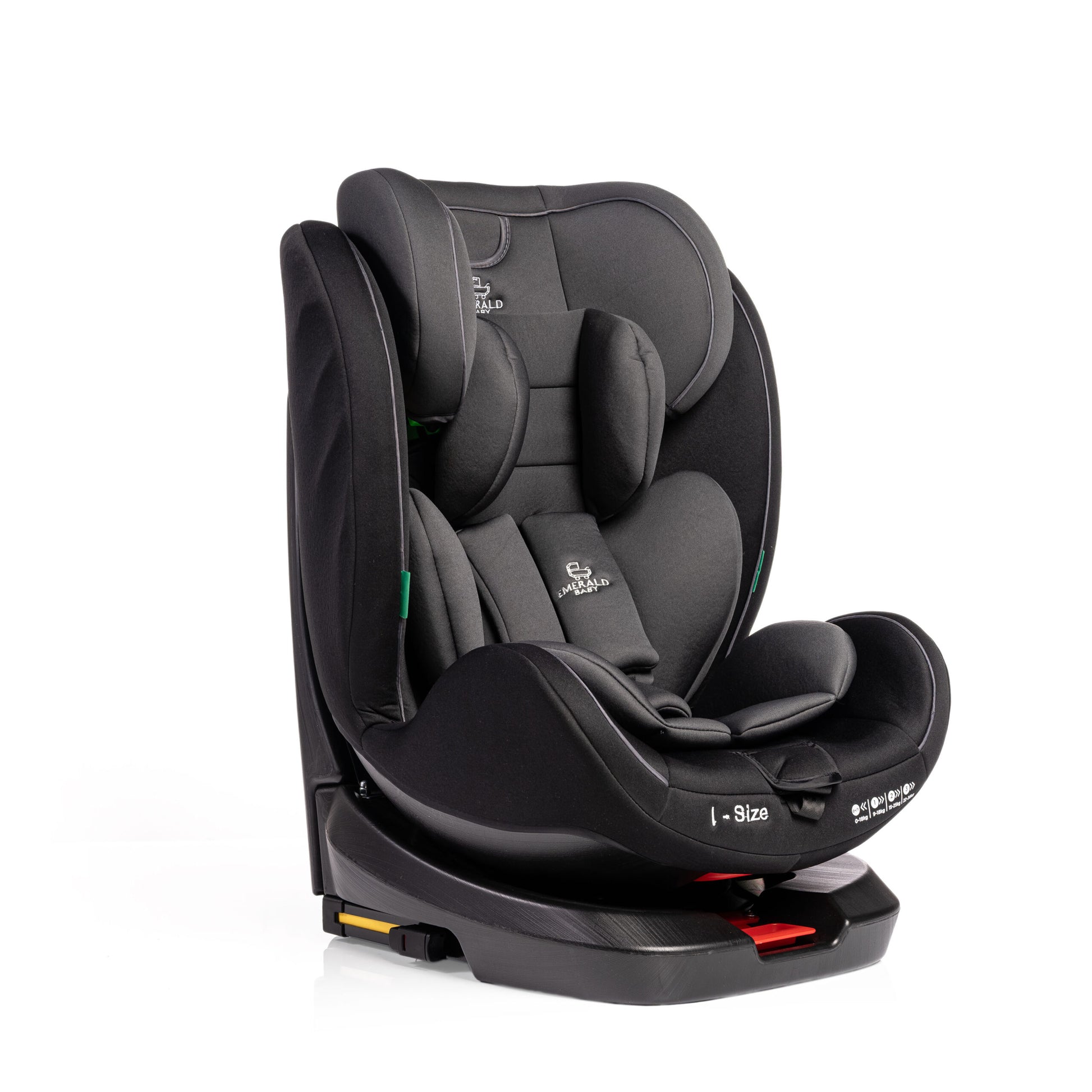 Emerald 2 in 1 Black N Gold Plus Nappy Bag + Carrera 360 Car Seat image 4