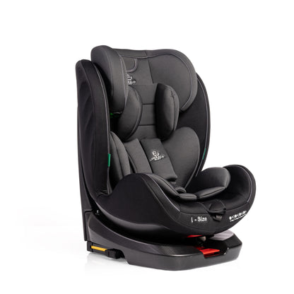 Emerald 2 in 1 Black N Gold Plus Nappy Bag + Carrera 360 Car Seat image 4