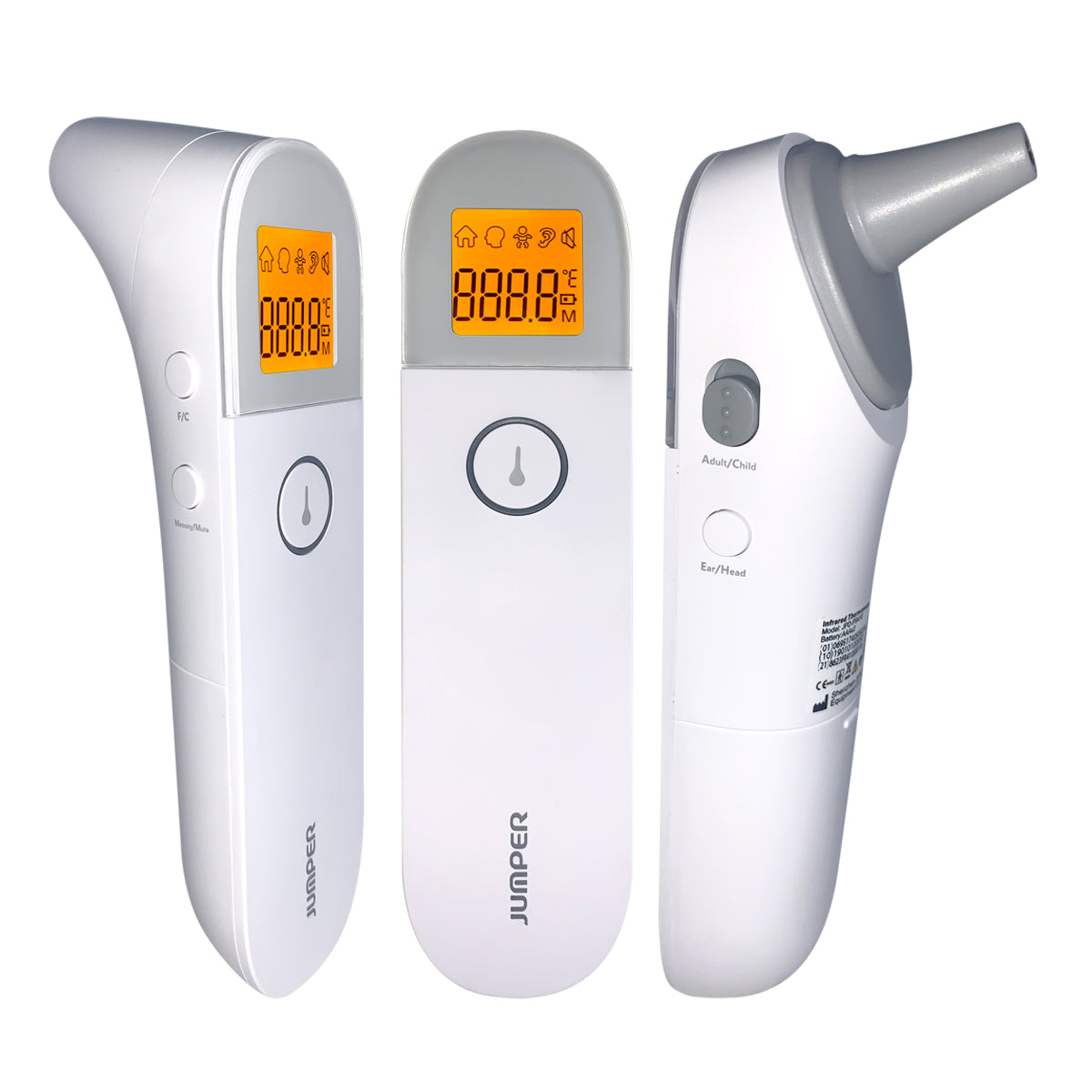 Baby 3-in-1 Infrared Ear and Forehead Thermometer - Babywombworld image 0