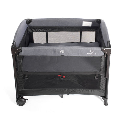 2 in 1 - Emerald Baby - Hannah Co Sleeper Camp Cot + Easy Breather Mattress image 4