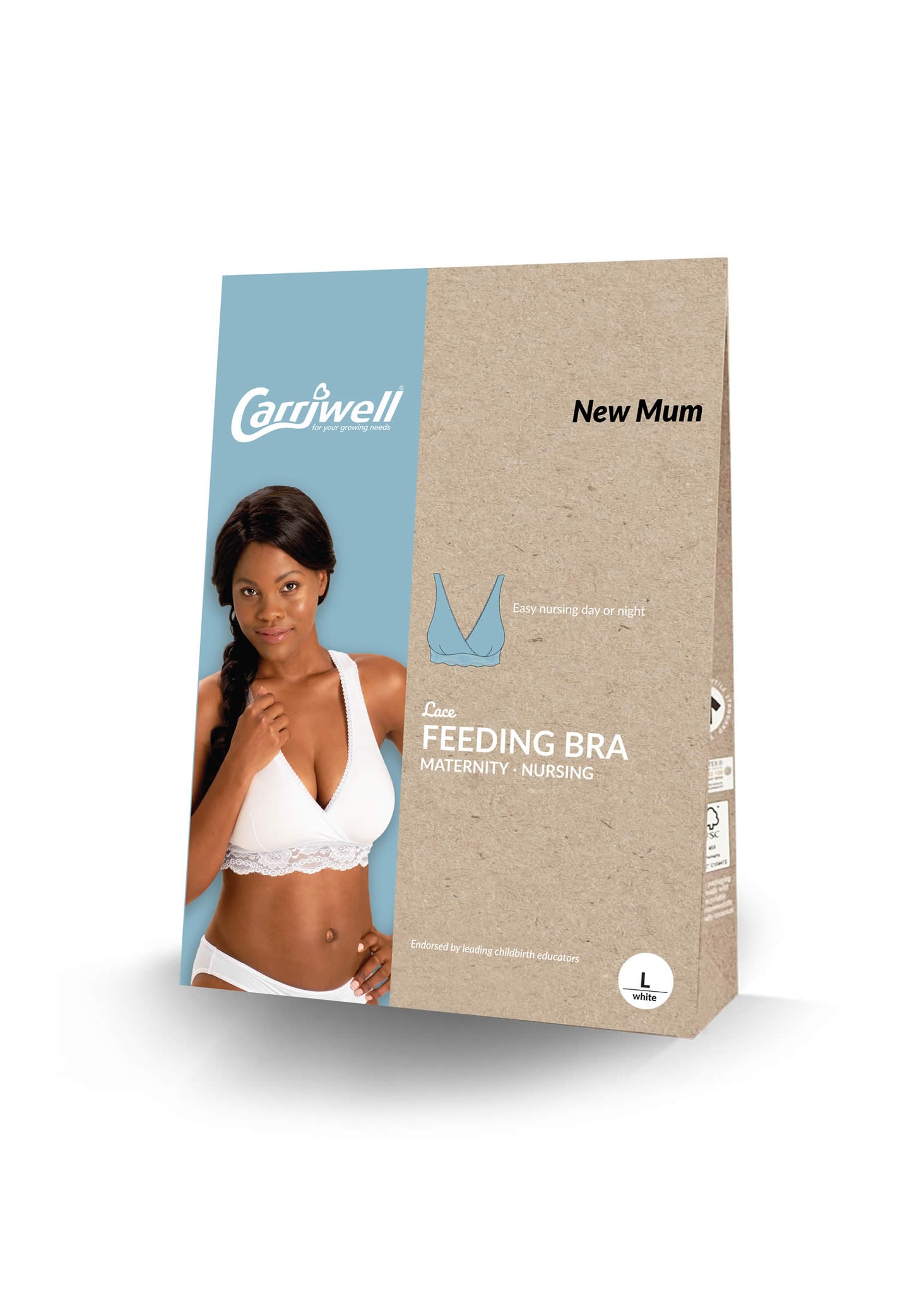 Carriwell Lace Feeding Bra image 0