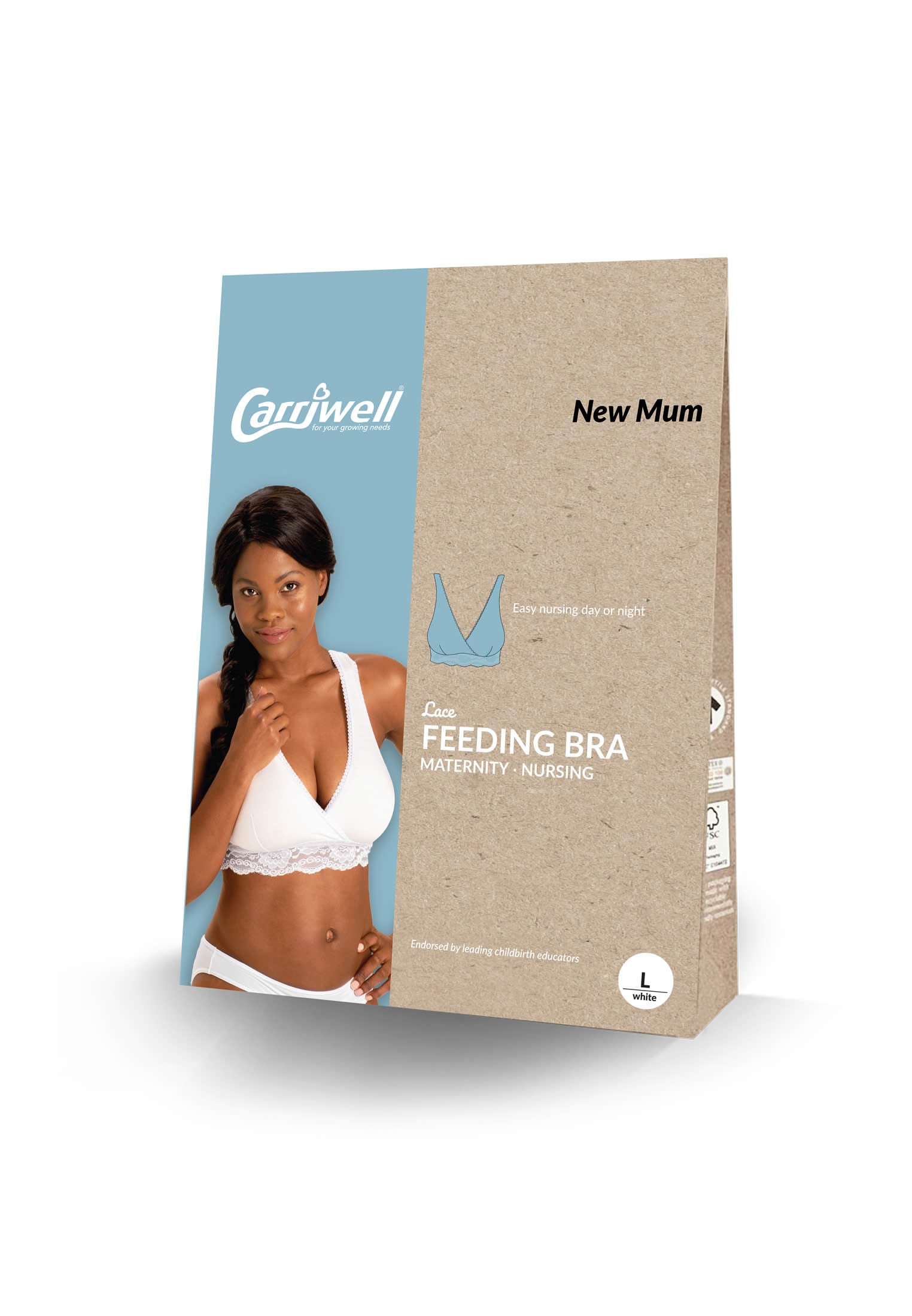 Carriwell Lace Feeding Bra image 0