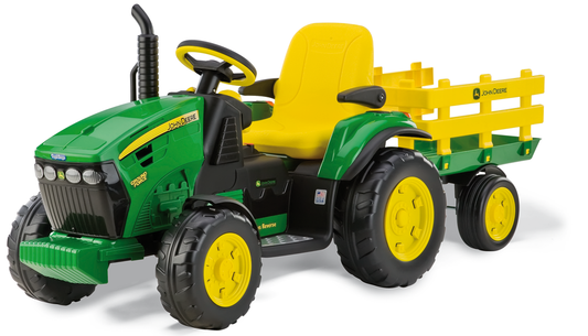 John Deere Ground Force with Trailer - 12 Volt image 1