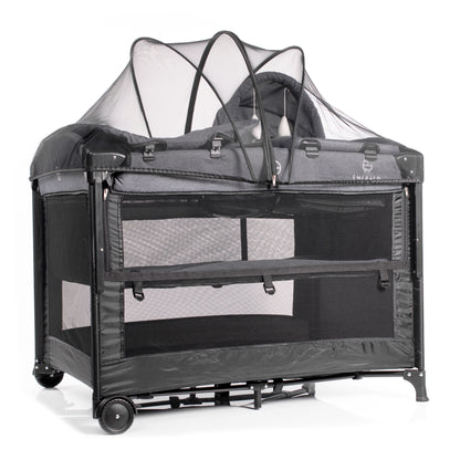 COMBO - Emerald Baby 3 in 1 Stroller Set + Emerald Baby Hannah Co Sleeper Camp Cot image 5