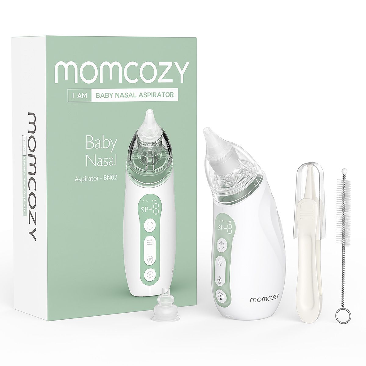 Momcozy Baby Nasal Aspirator - Long Battery Life