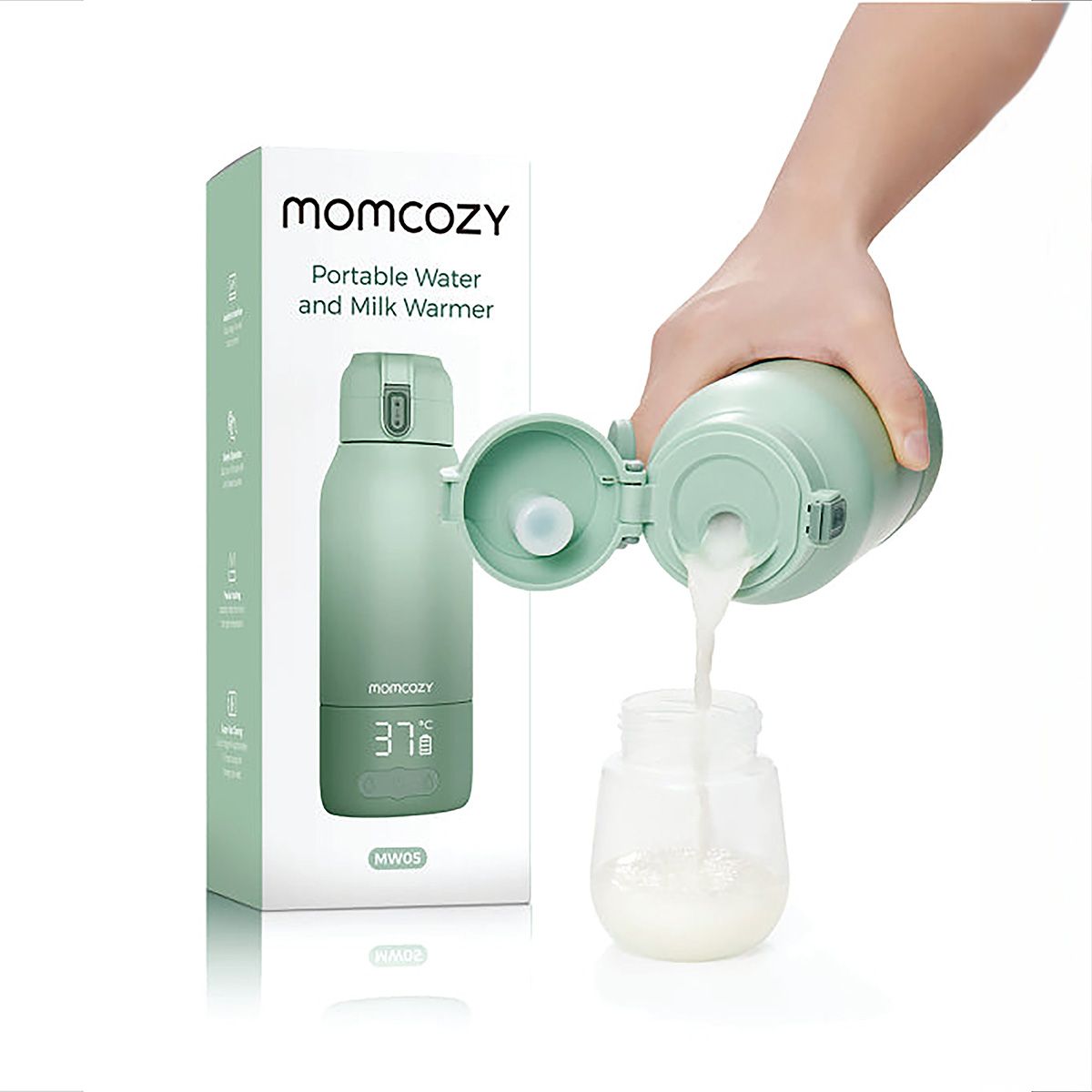 Momcozy Portable Breast Milk & Water Warmer for Travel
