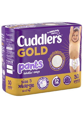 Cuddlers Gold Pants Pull Ups