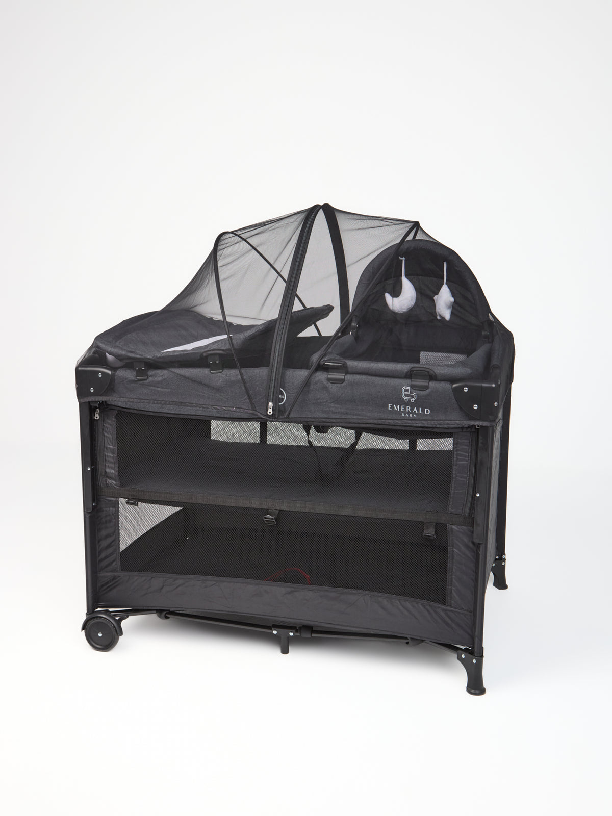 2 in 1 - Emerald Baby - Hannah Co Sleeper Camp Cot