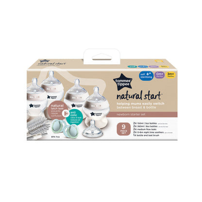 Tommee Tippee New Born Starter Kit + Tommee Tippee Microwave steriliser Combo Deal
