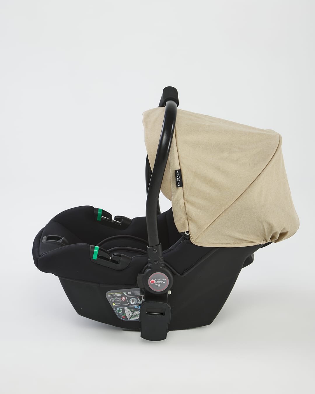 3 in 1 Emerald Baby H6 Stroller Set with Car Seat and Nappy Bag