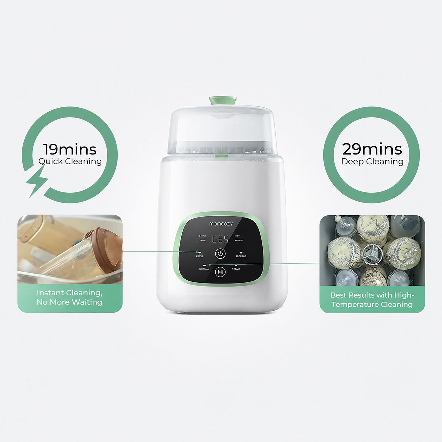Momcozy KleanPal Pro Baby Bottle Washer