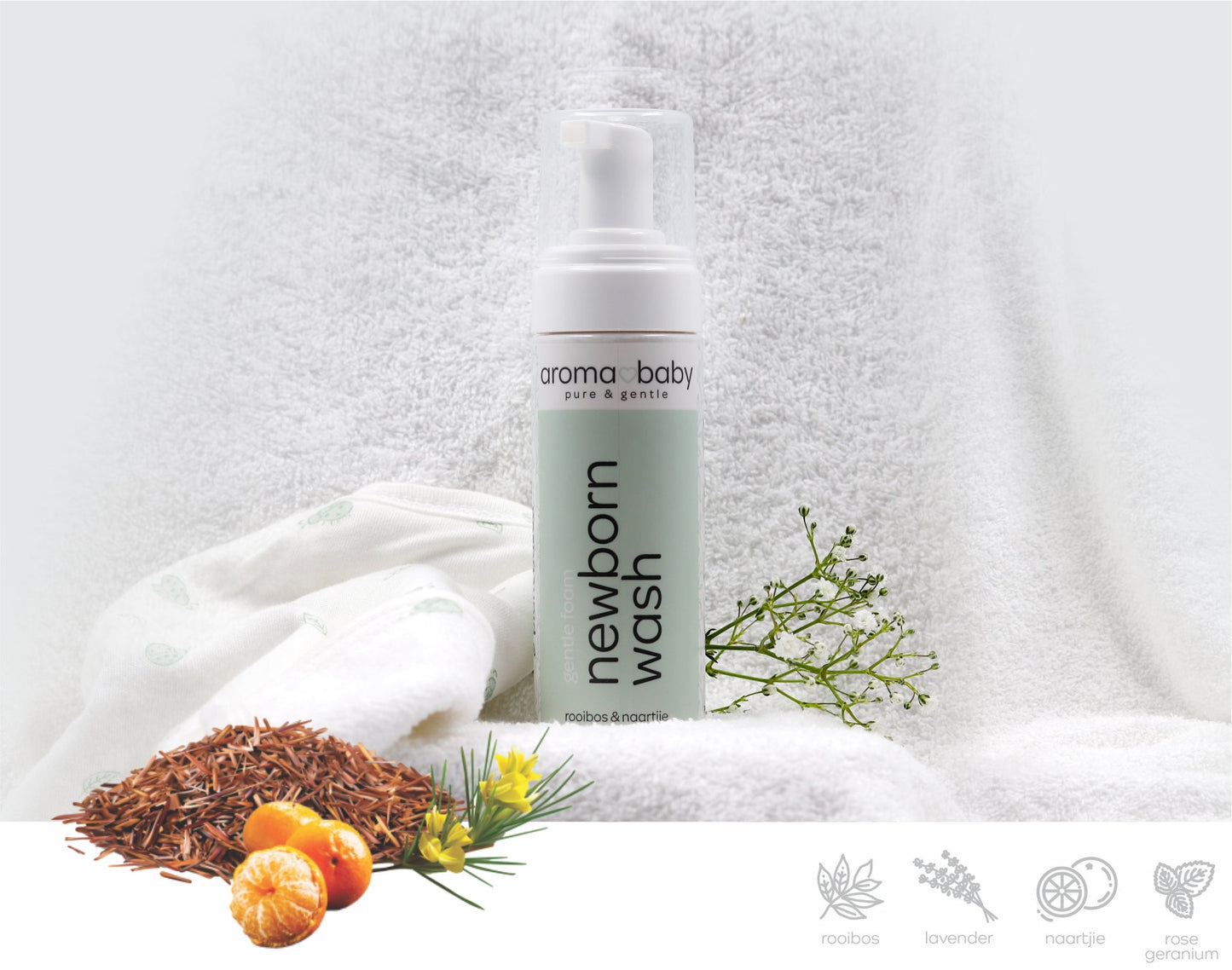 Aromababy Newborn Wash