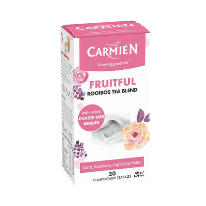 Carmién Fruitful with Raspberry Leaf (20 Teabags)
