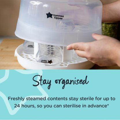 Tommee Tippee New Born Starter Kit + Tommee Tippee Microwave steriliser Combo Deal
