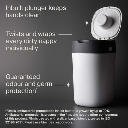 Tommee Tippee Twist And Click Nappy Bin