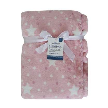 Snuggletime double fleece blanket - cream