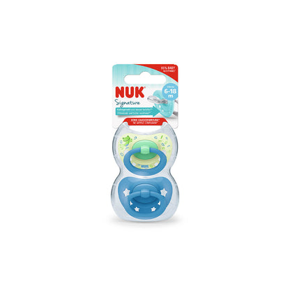 Nuk Signature Silicone Soother  (6-18m)