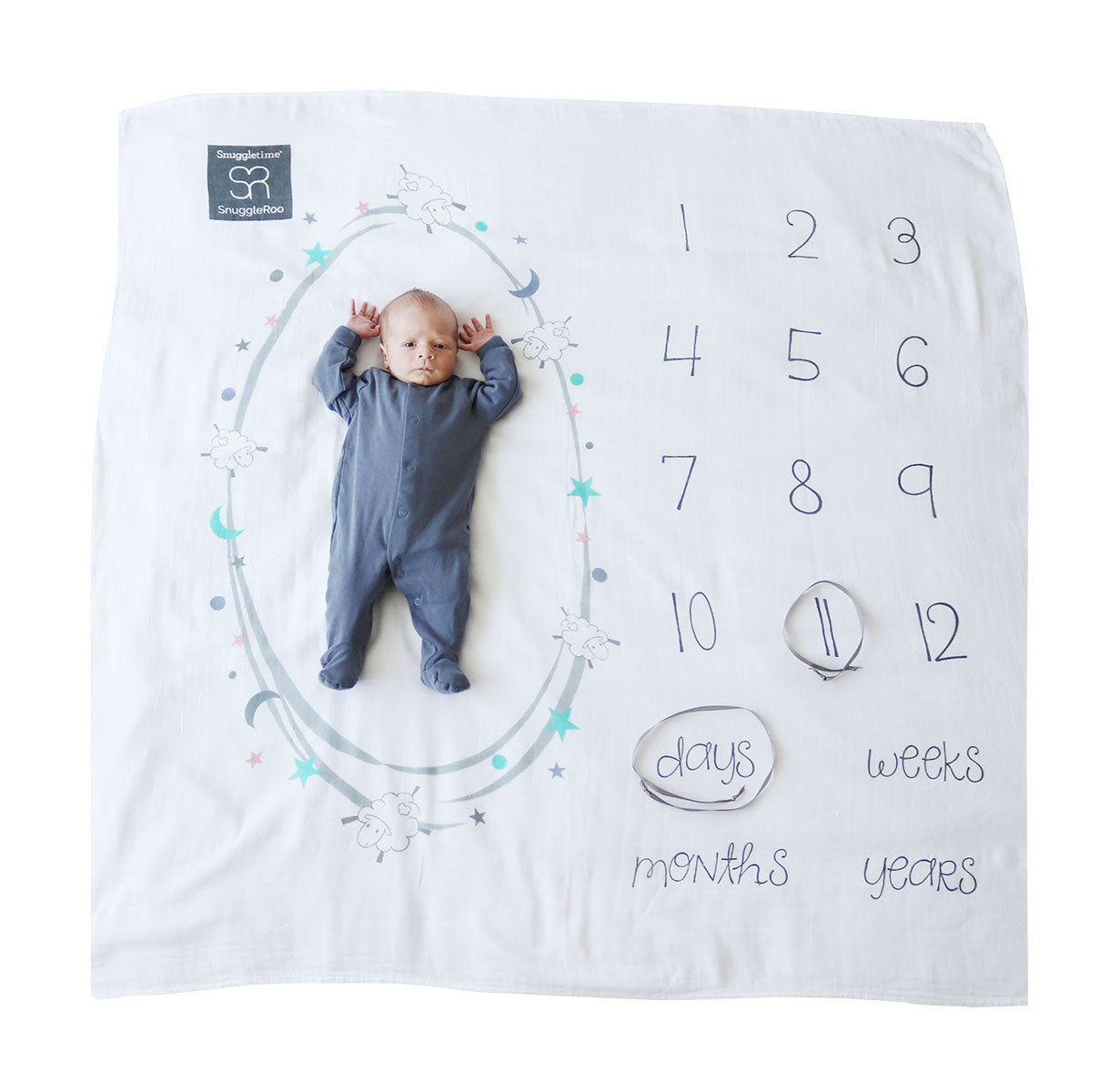 Snuggletime Milestone Photo Blanket