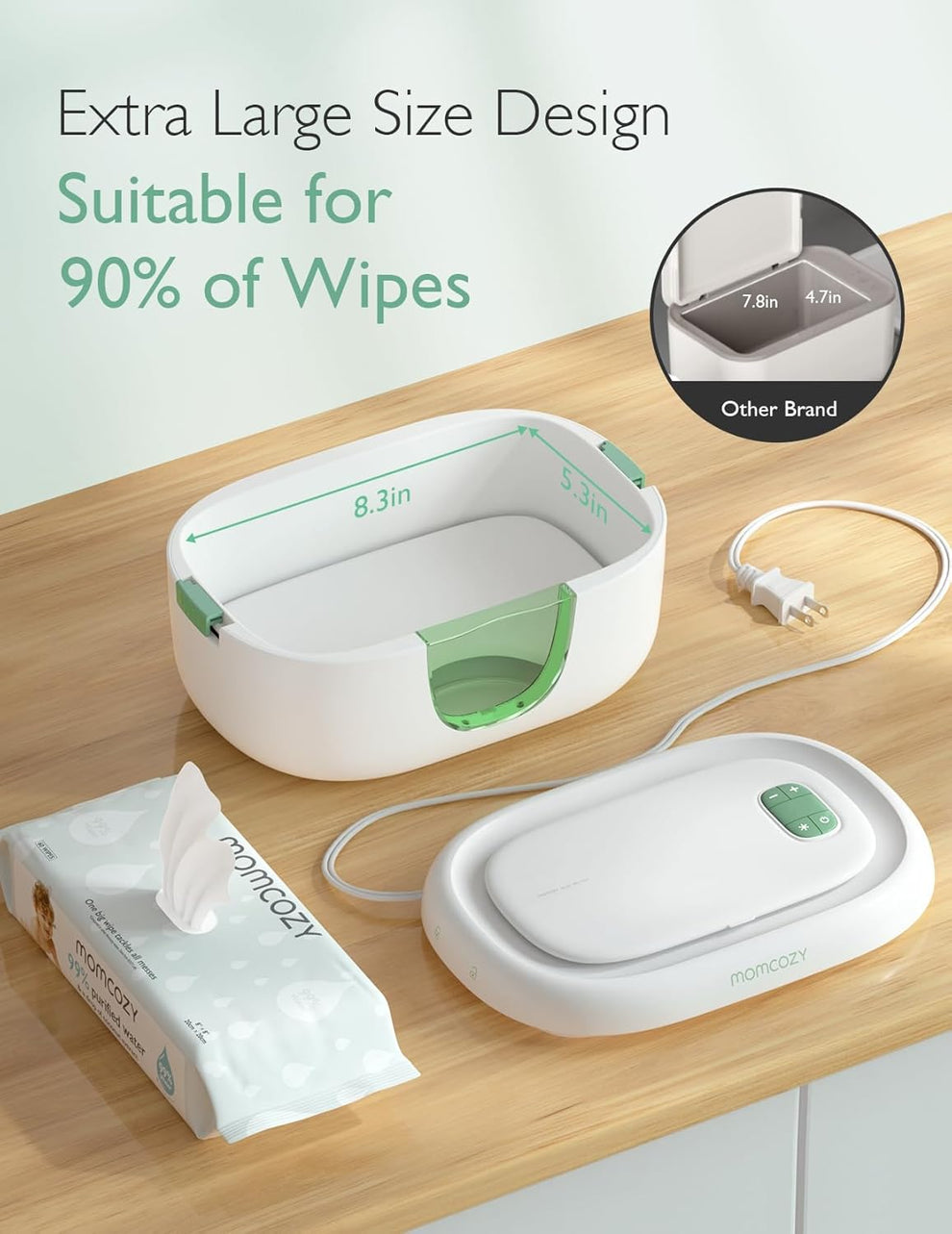 Momcozy Baby Wipe Warmer & Dispenser