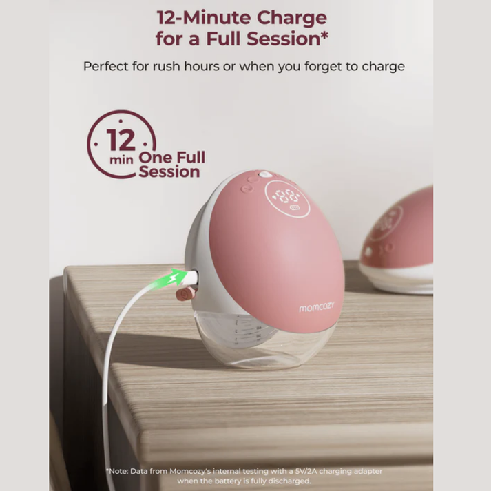 Momcozy M9 double wearable hands free breast pump